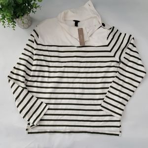 J crew stripped top